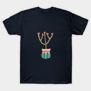 Spotted plant in a pot T-Shirt